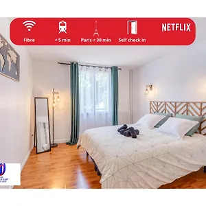 Détente Et Confort Proche Paris Et Orly Apartamento Choisy-le-Roi